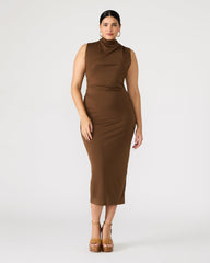 MO DRESS BROWN