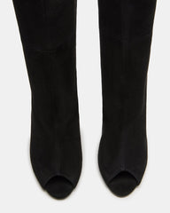 PEGGIE BLACK SUEDE