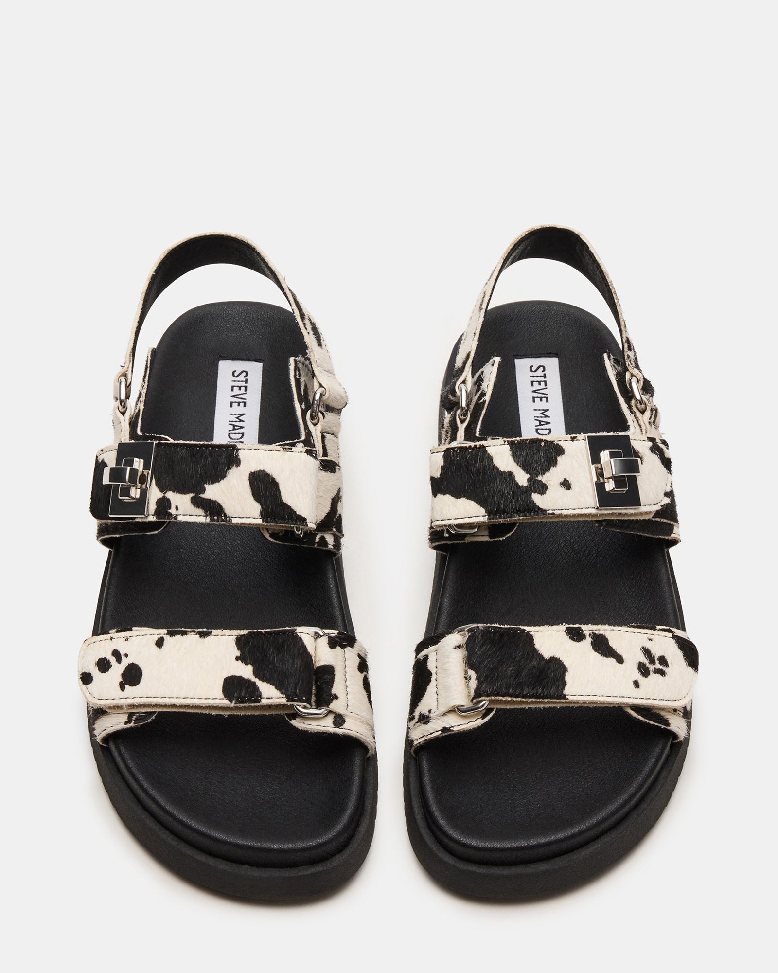 MONA BLACK COW PRINT
